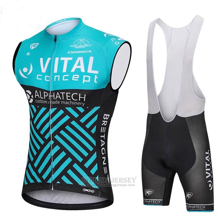 2018 Wind Vest Vital Concept Alphatech Blue and Black